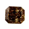 1.90 Carat Octagon Cognac Red (Chocolate) Diamond